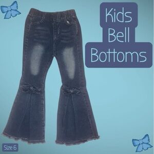 Kids Denim Bell Bottoms